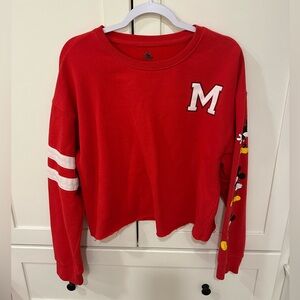 Disney store mickey sweatshirt s/m